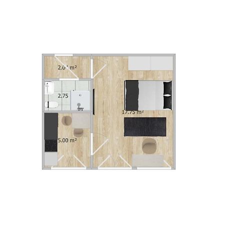 Helles Design-Appartement An Der Messe Essen Exteriér fotografie