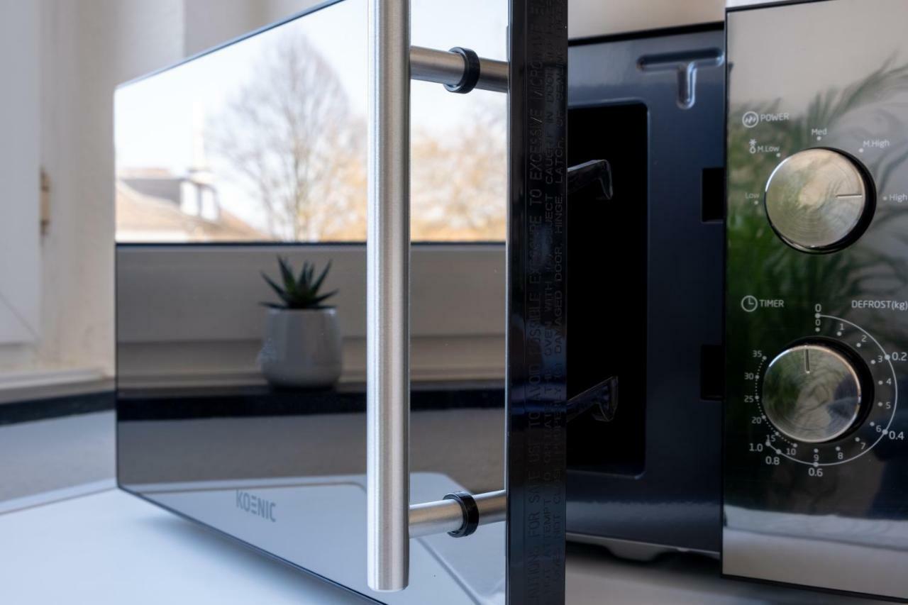 Helles Design-Appartement An Der Messe Essen Exteriér fotografie